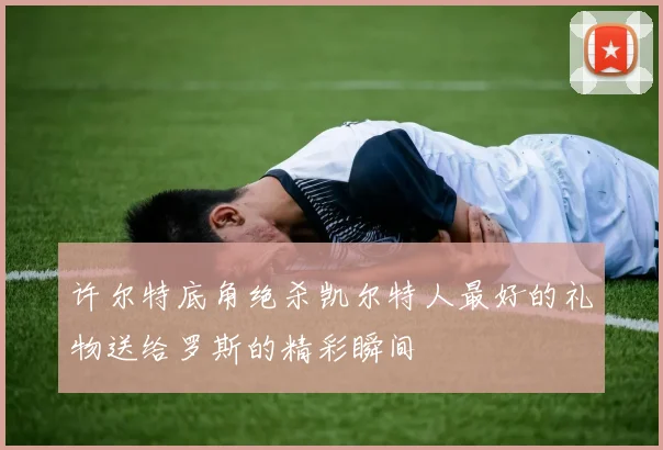 许尔特底角绝杀凯尔特人最好的礼物送给罗斯的精彩瞬间